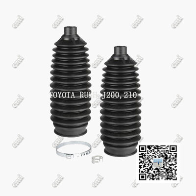 Μπροστινές λαστιχένιες μπότες 45535-97501 ραφιών και γραναζιών συνδέσεων εργαλείων οδήγησης για τη Toyota εσπευσμένο J200e J210e